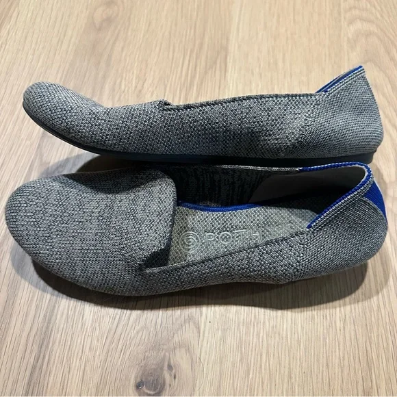 Rothy’s The Loafer Flats Gray Knit 7.5 - Picture 6 of 7